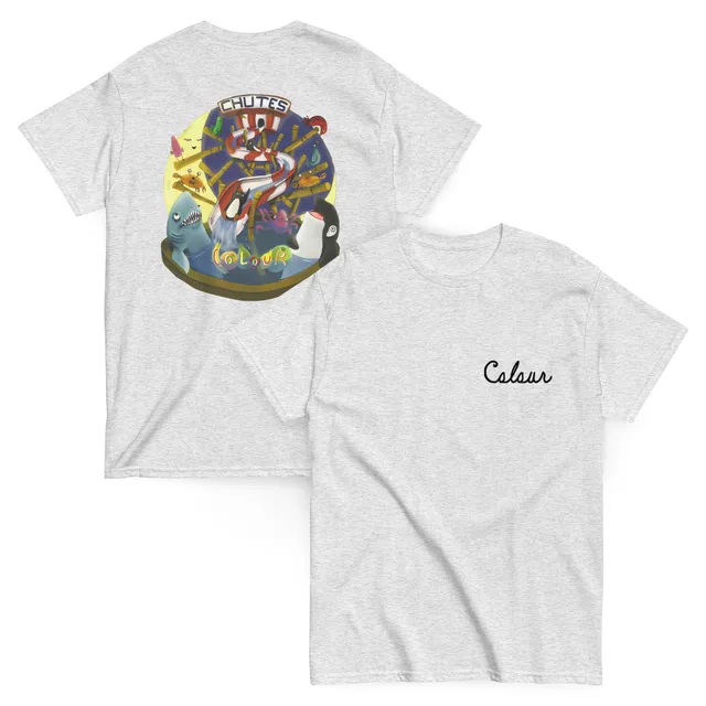 big-scary-monsters-colour-chutes-t-shirt-noir-coton image 1