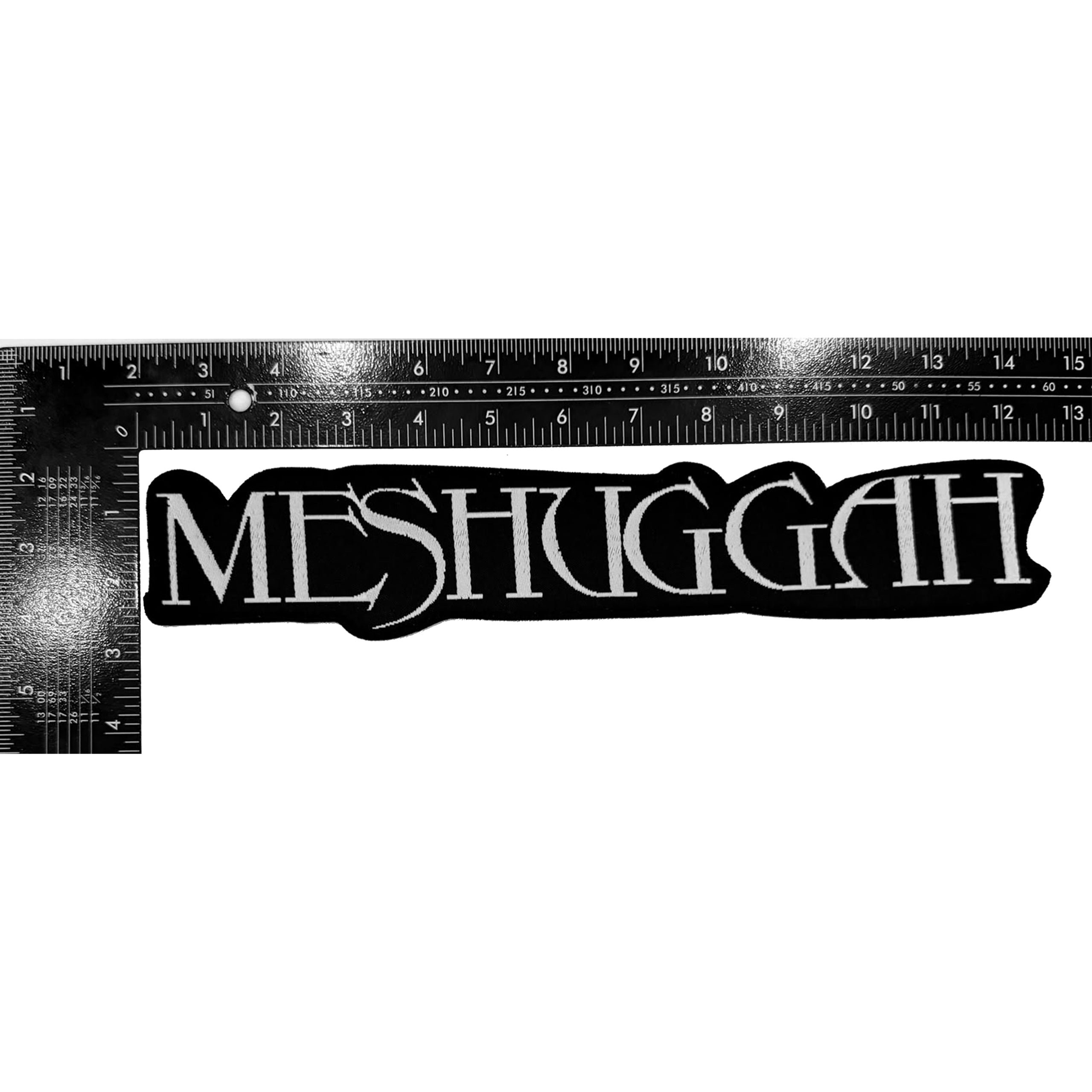 meshuggah-logo-patch-tiss-oversized-bordure-noire image 3