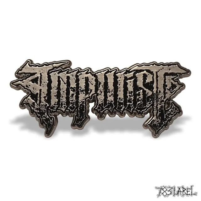 impurist-logo-pin-s-mail-55-mm-death-metal image 1