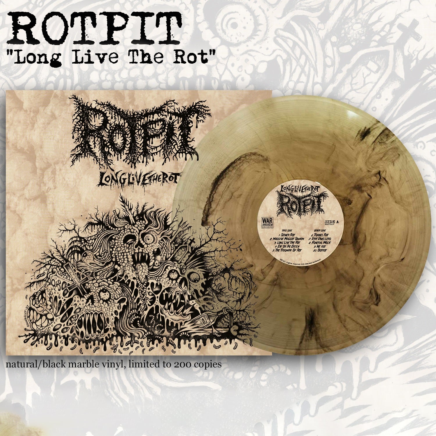 rotpit-long-live-the-rot-vinyle-lp-marbr-100-ex image 1