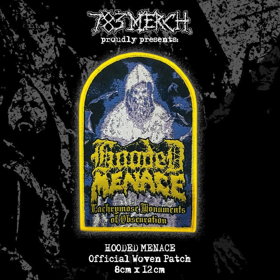 783punx-hooded-menace-lachrymose-patch-tiss-bordure-jaune image 2