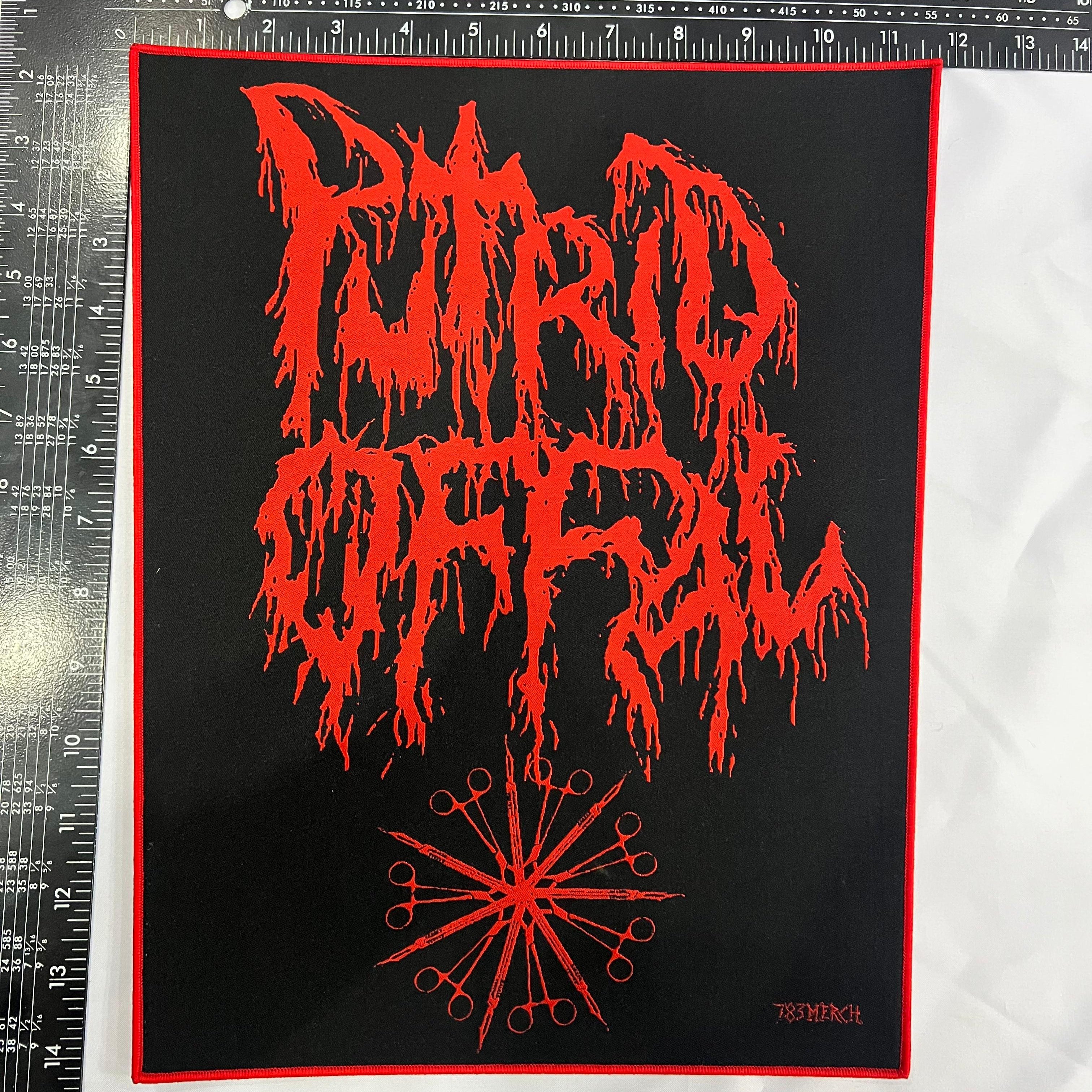 783punx-backpatch-putrid-offal-logo-dos-bordure-noire image 4