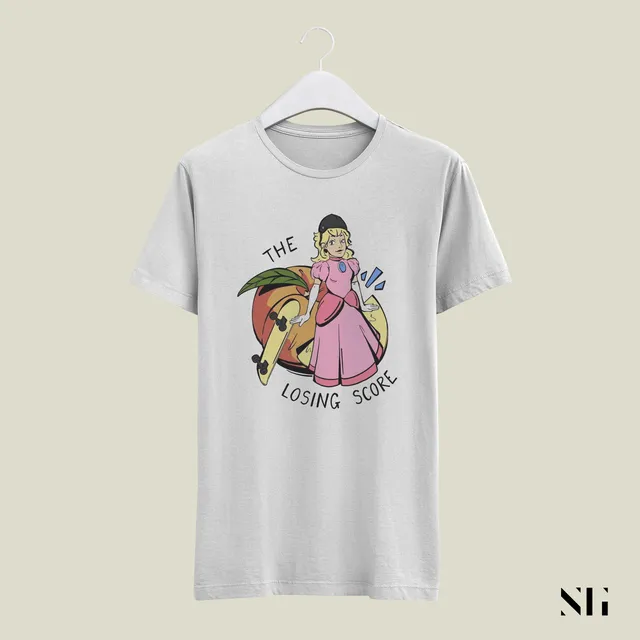the-losing-score-peach-tee-t-shirt-p-che-taille-l image 1