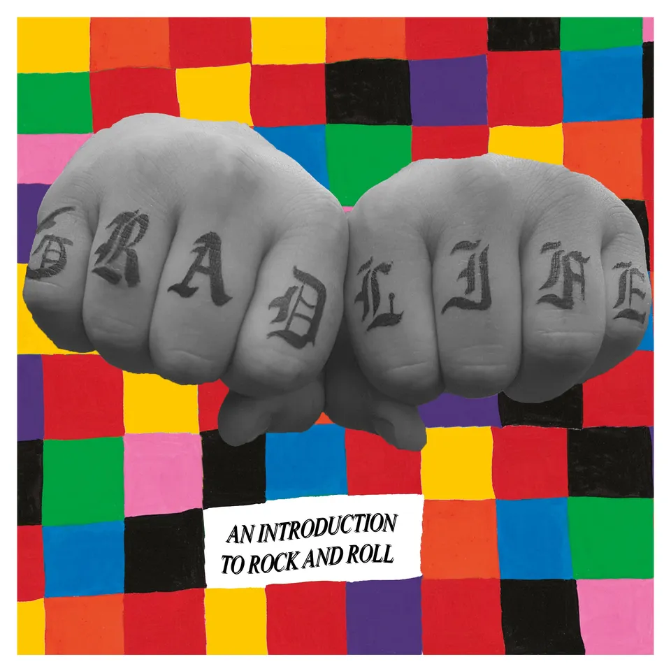 graduating-life-introduction-rock-roll-vinyle-12-white-red-swirl image 1