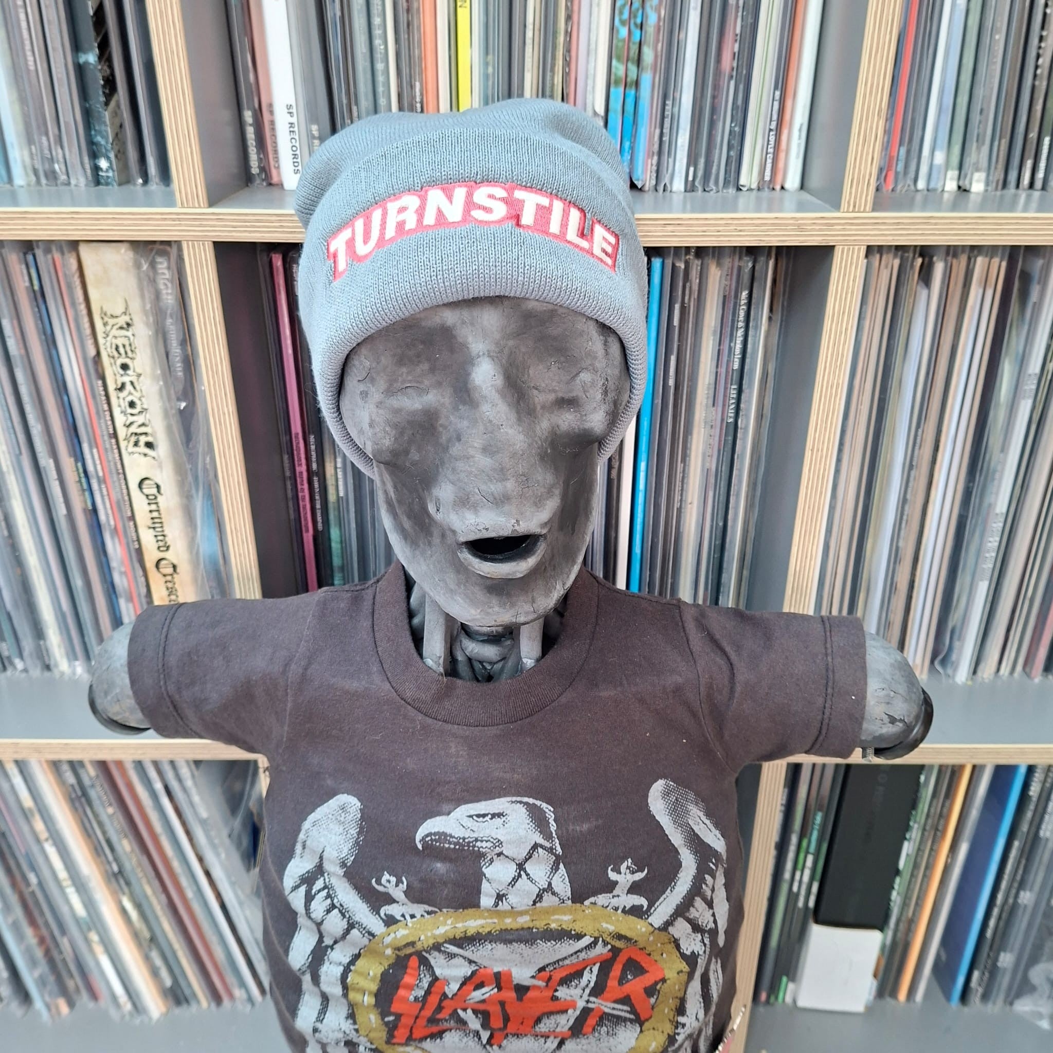 783punx-turnstile-logo-bonnet-gris-phosphorescent image 1