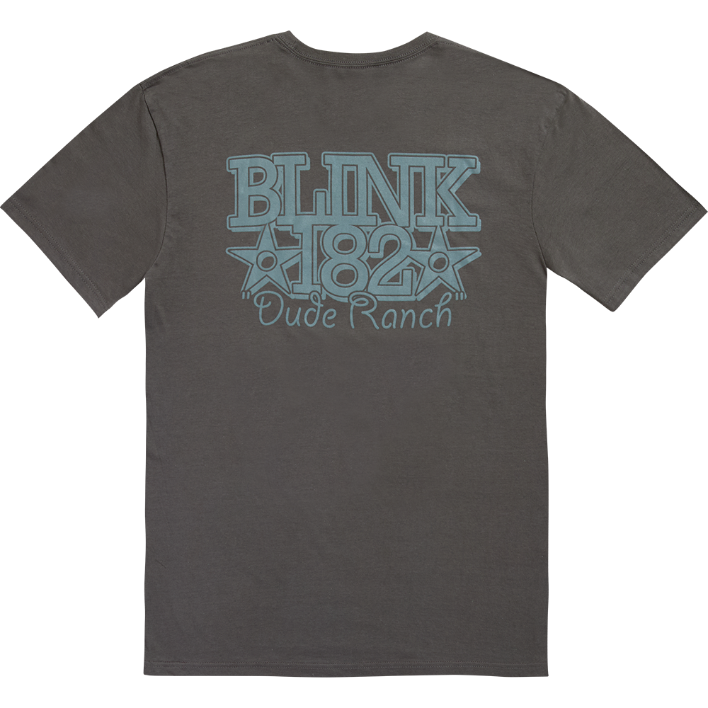 blink-182-dude-ranch-t-shirt-charcoal-imprim image 2