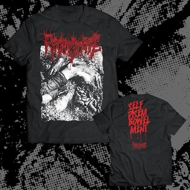 783punx-t-shirts-regurgitate-self-disembowelment-t-shirt-noir-large image 1
