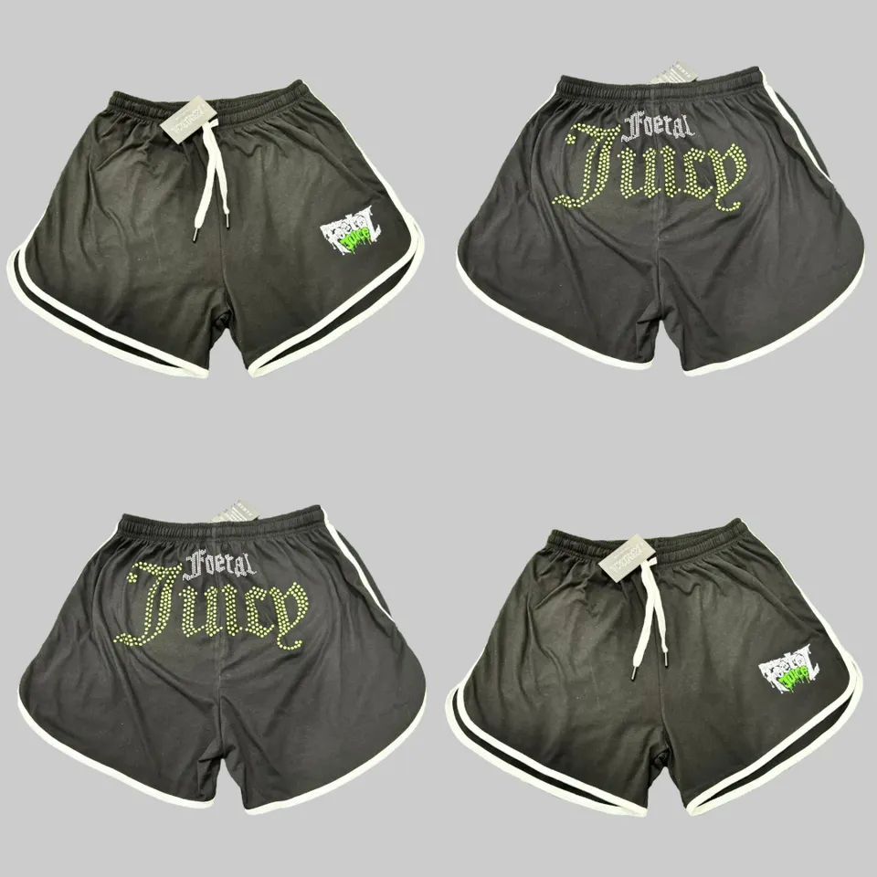foetal-juice-dotted-logo-short-femme-booty-taille-m image 1