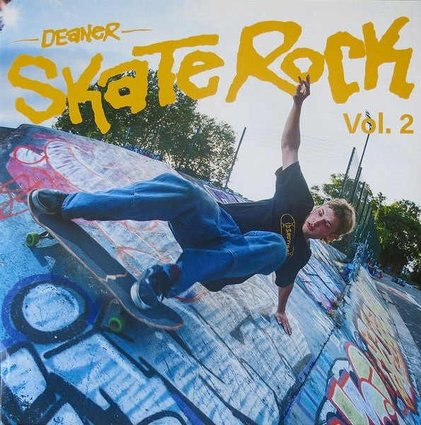 deaner-skate-rock-vol-2-lp-vinyle-jaune-compilation image 1