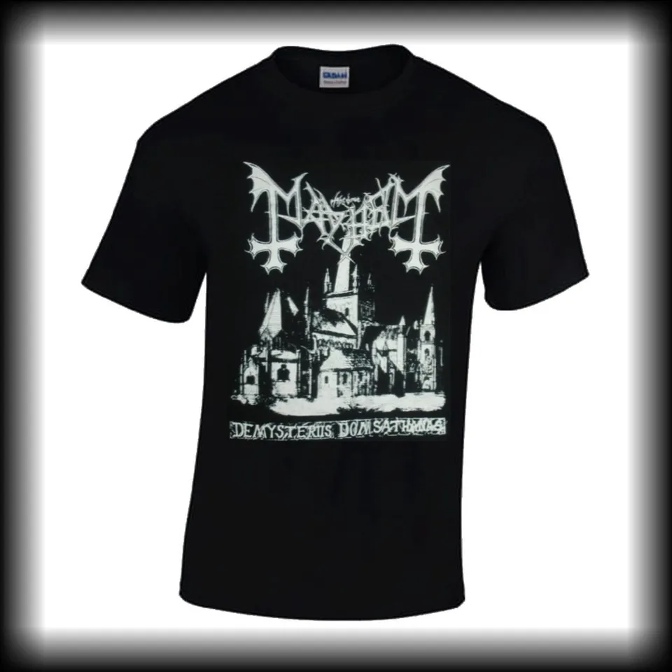 783punx-mayhem-de-mysteriis-dom-sathanas-t-shirt-noir image 1