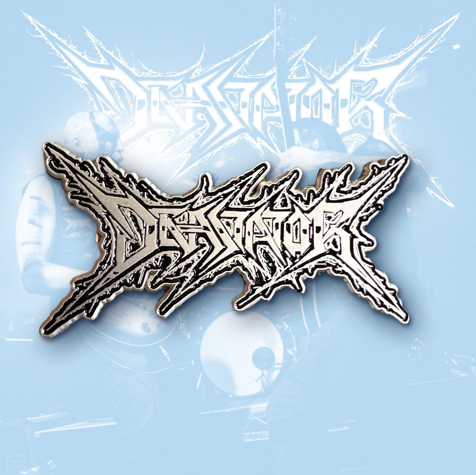 devastator-logo-pin-s-mail-noir-phosphorescent-rouge image 3