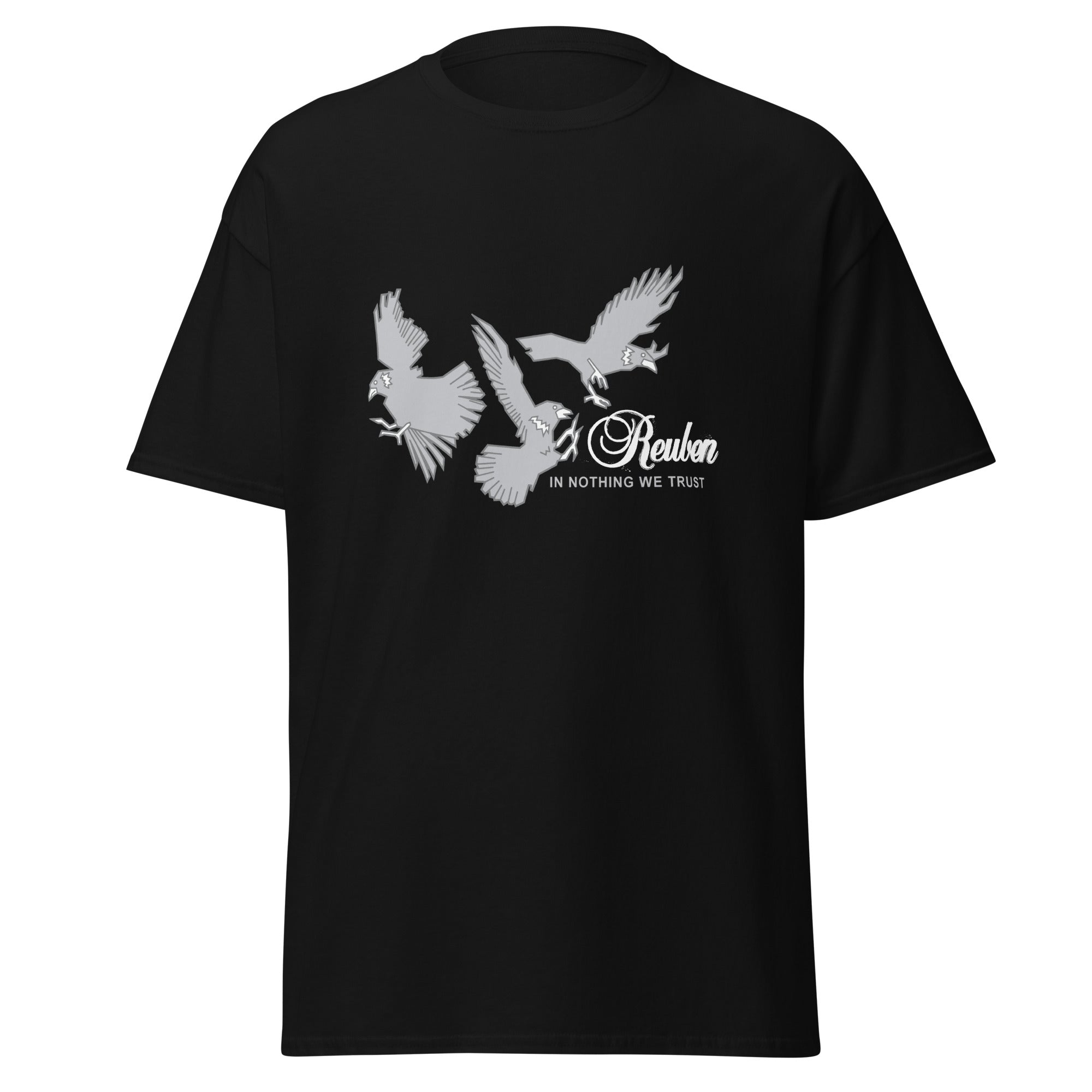 reuben-in-nothing-we-trust-t-shirt-noir-coton-taille-l image 1