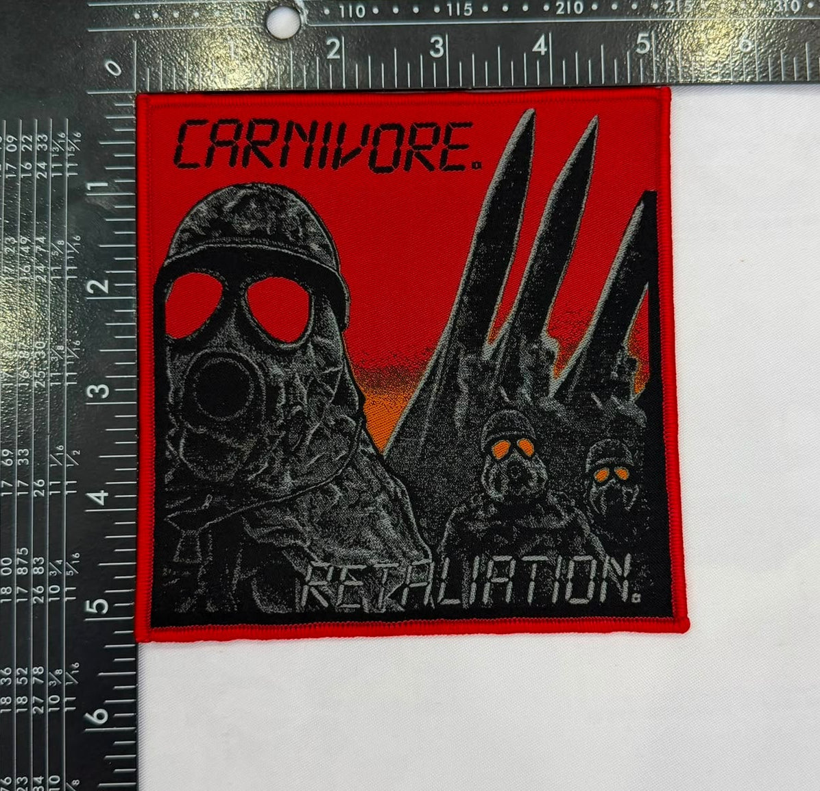 carnivore-retaliation-patch-tiss-thermocollant-rouge image 3
