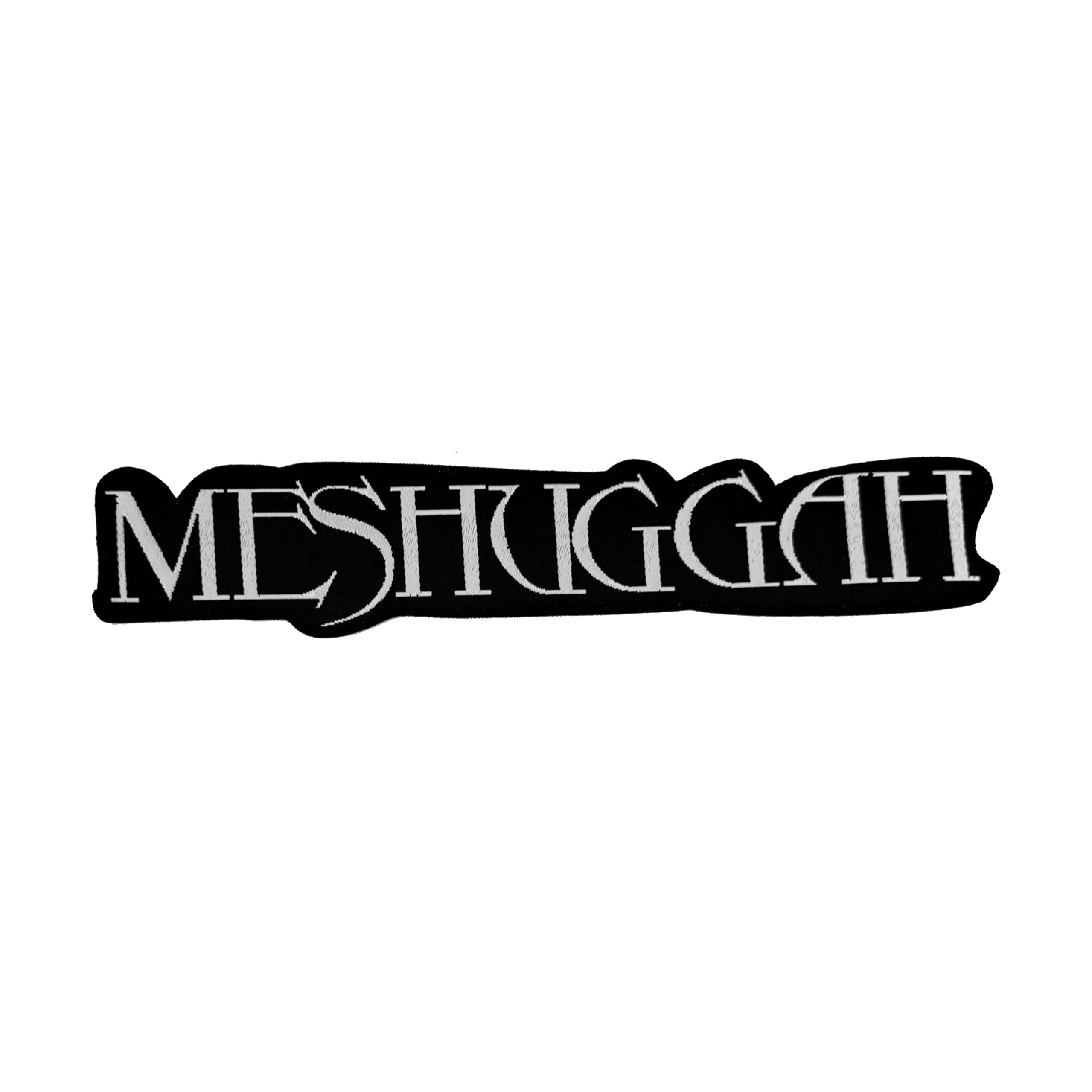 meshuggah-logo-patch-tiss-oversized-bordure-noire image 2