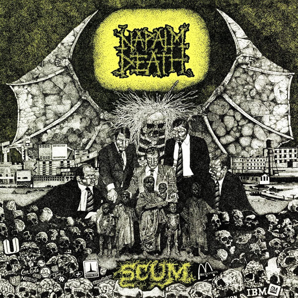 napalm-death-scum-vinyle-blanc-lp-dition-limit-e-300 image 1