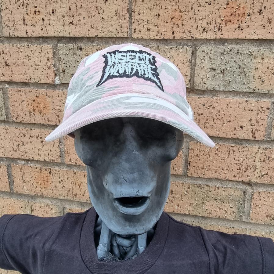 insect-warfare-logo-casquette-dad-cap-pink-camo-phospho image 3