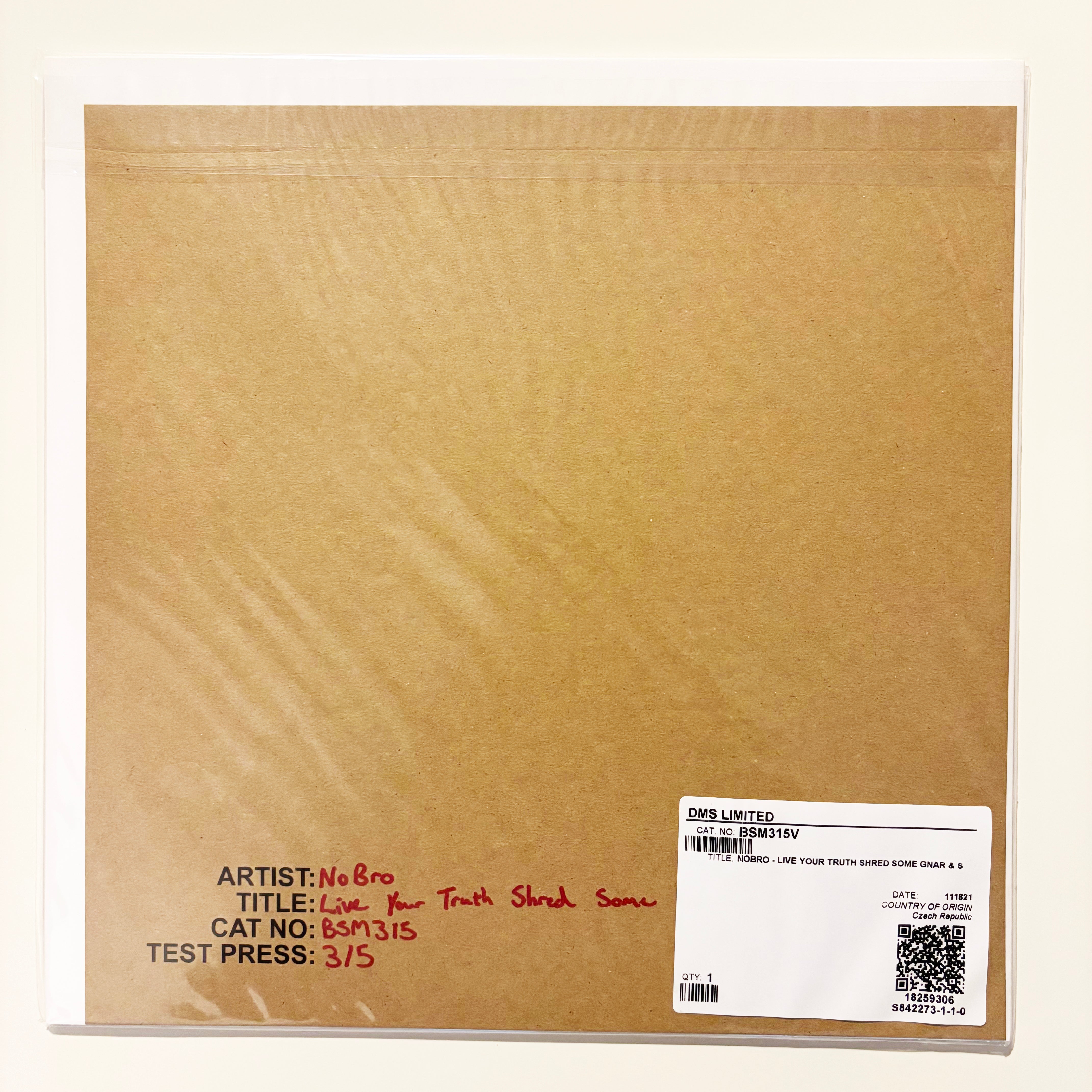 nobro-live-your-truth-vinyle-lp-bleu-punk-rock image 4