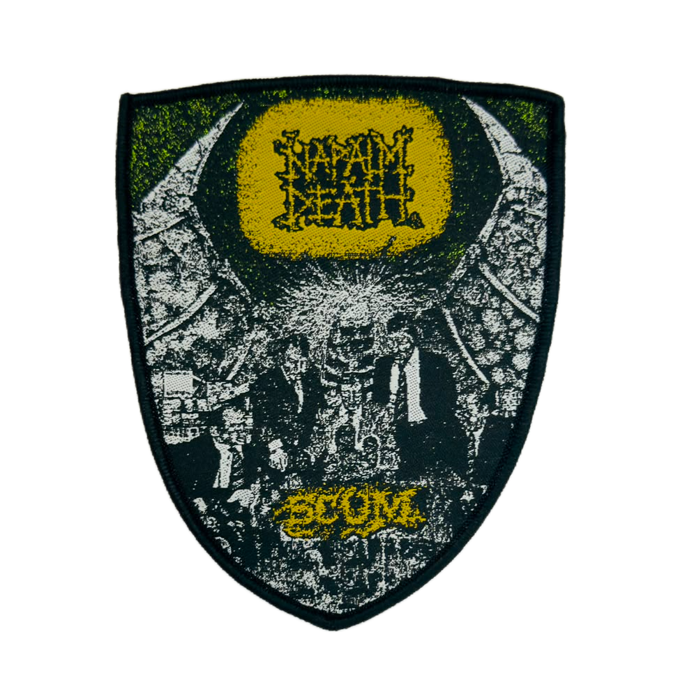 783punx-small-patch-napalm-death-scum-patch-tiss-bordure-blanche image 5