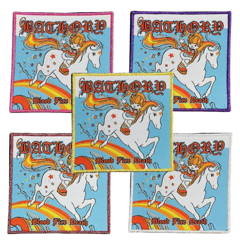bathory-blood-fire-death-patch-tiss-licorne-rose image 1