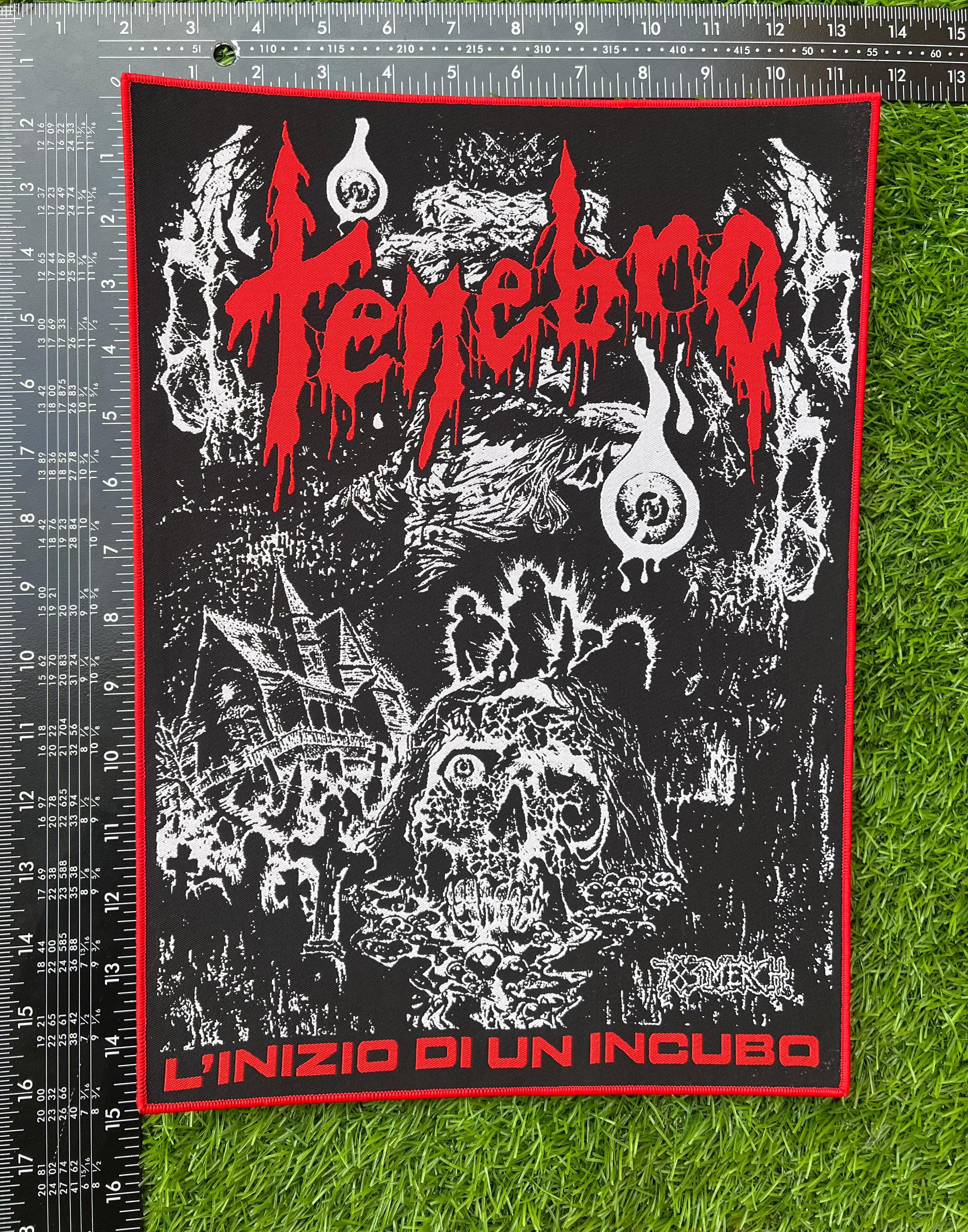 tenebro-l-inizio-di-un-incubo-backpatch-bordure-noire image 6