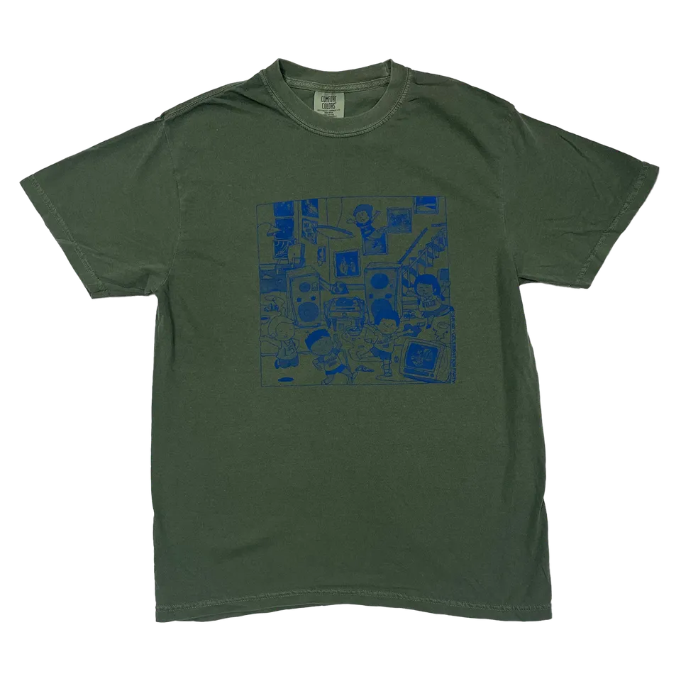 counter-intuitive-100th-t-shirt-vert-coton-taille-l image 1