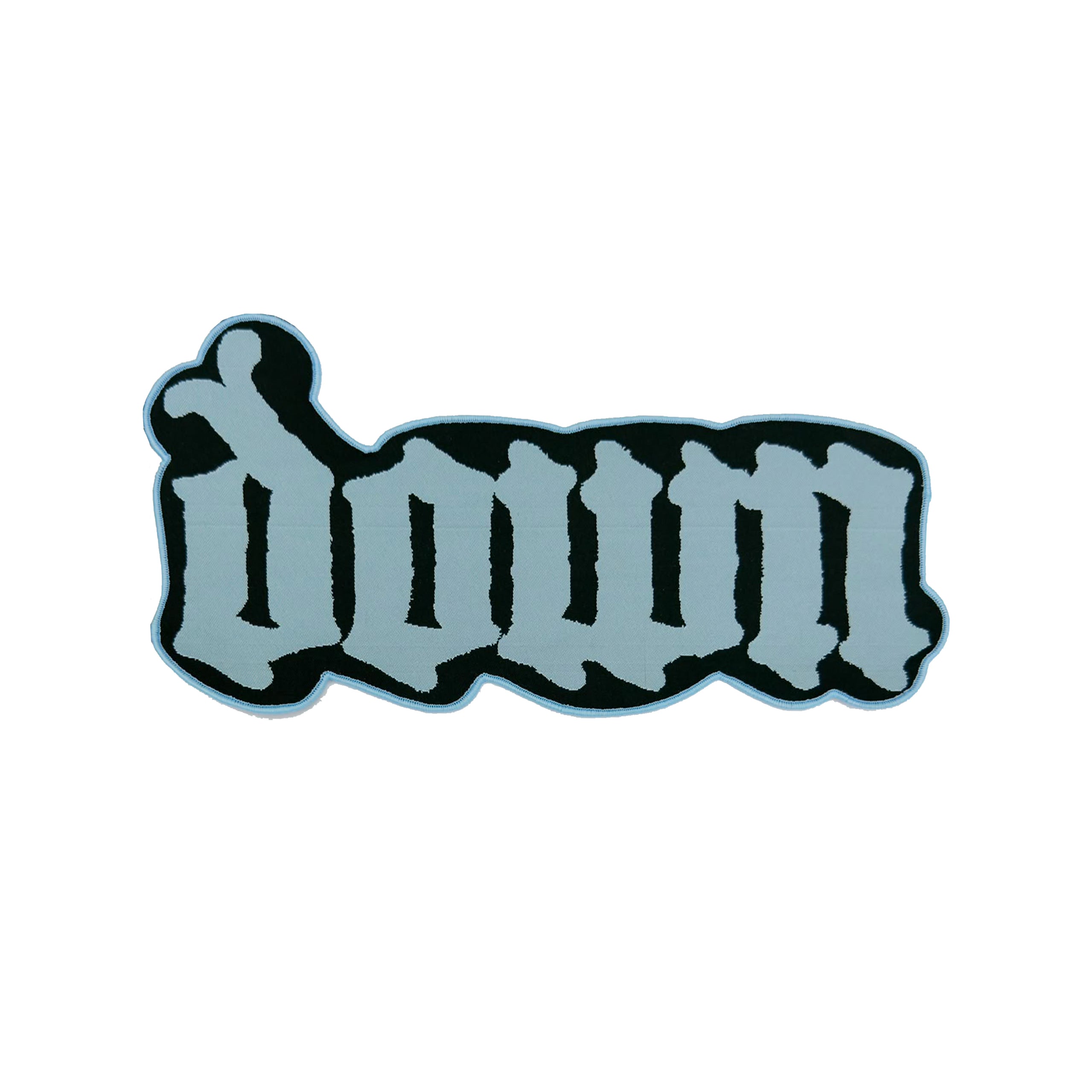 783punx-oversized-patch-down-logo-cusson-bordure-noire image 4