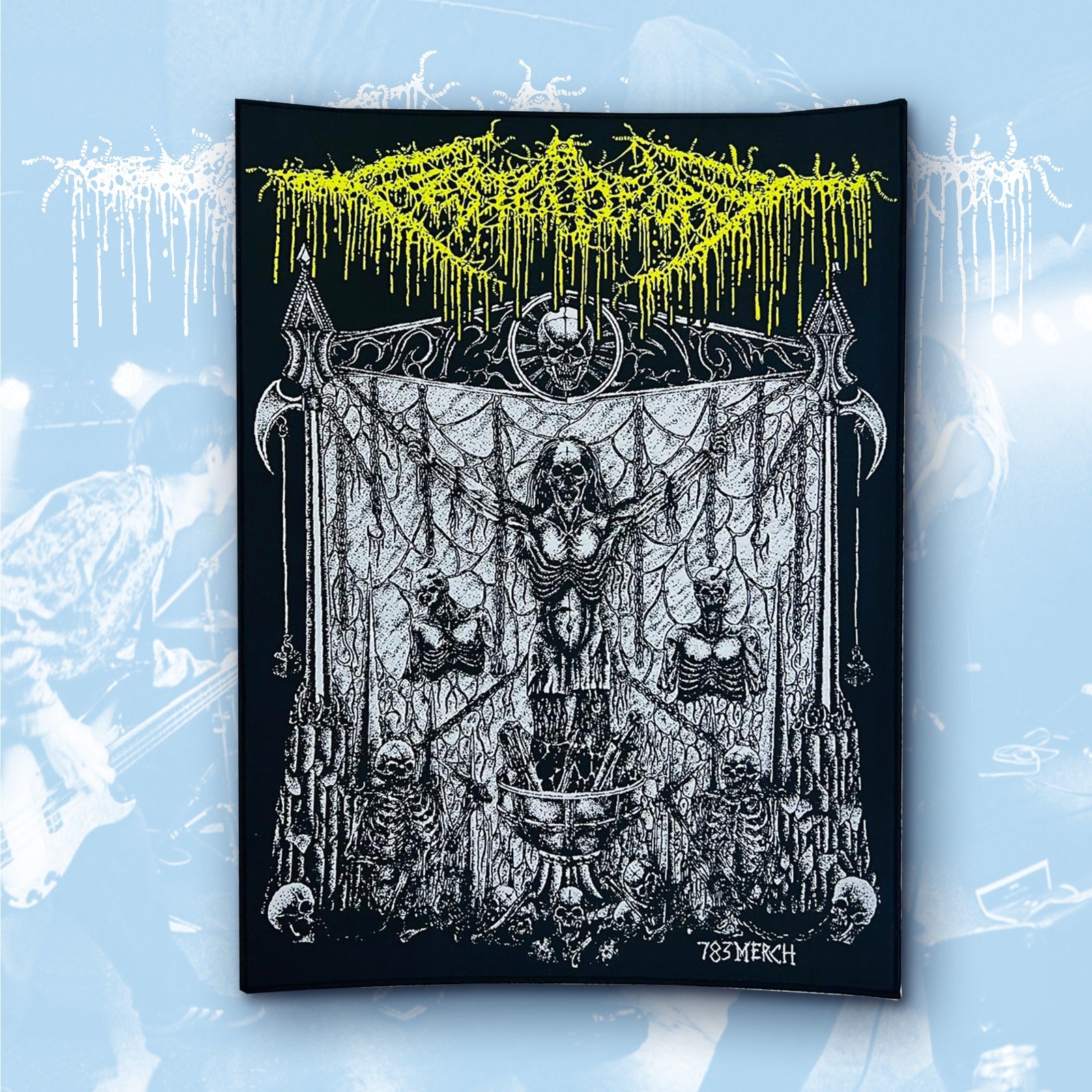 festerdecay-disintegration-of-organs-backpatch-bordure-noire image 2