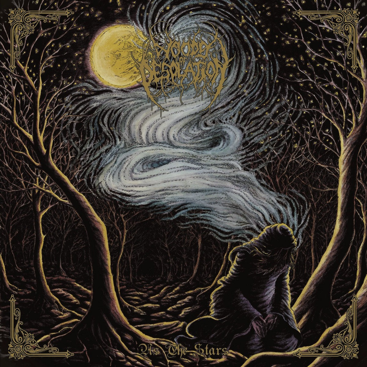 woods-of-desolation-as-the-stars-lp-vinyle-bleu-limit-500 image 1
