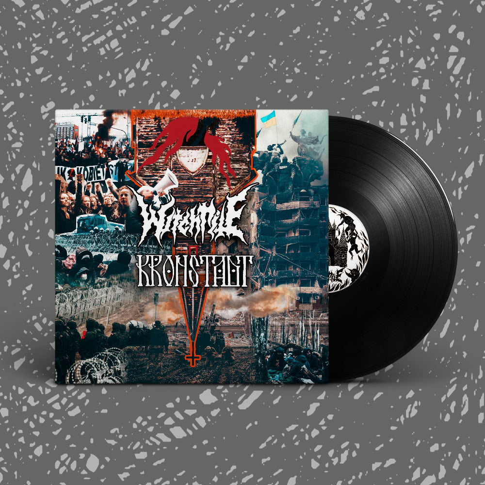 witchrite-kronstadt-split-12-vinyle-lp-crust image 1