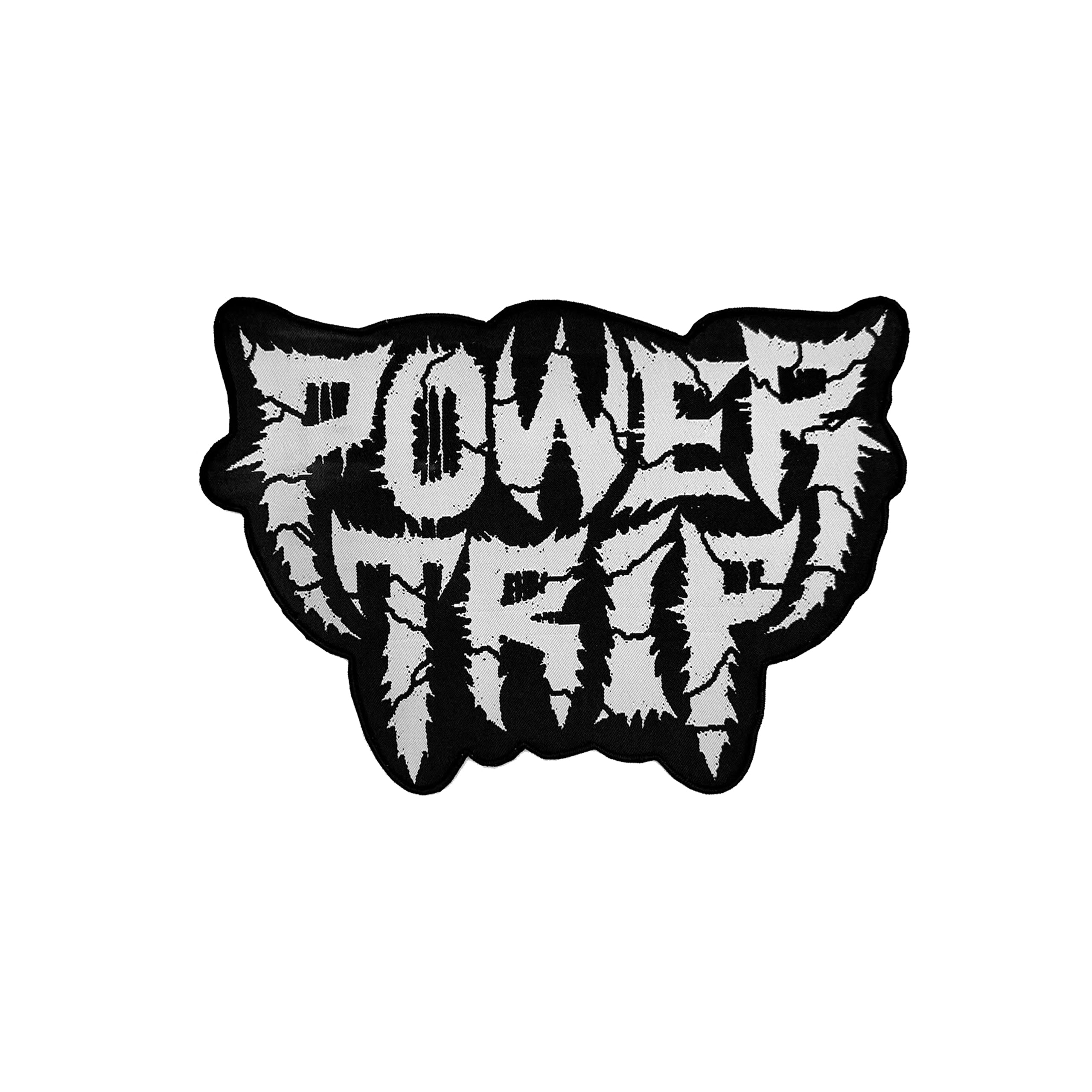 power-trip-logo-cusson-surdimensionn-tiss-bordure-noire image 2