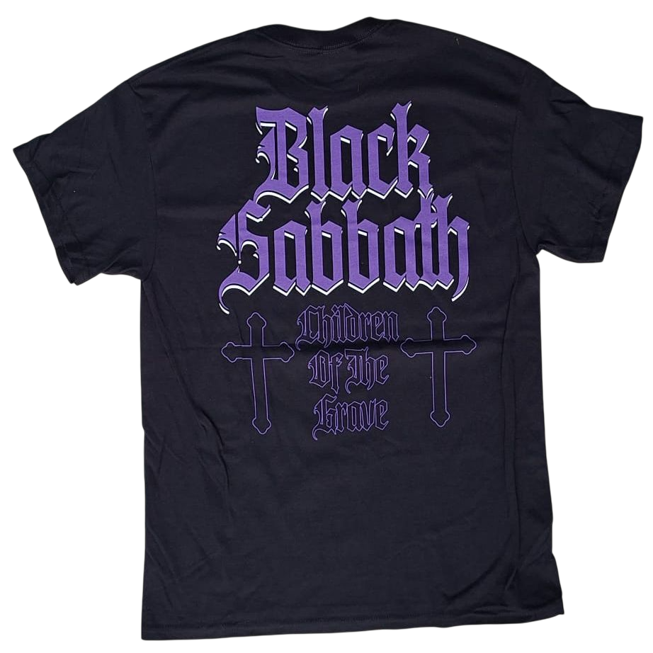 black-sabbath-children-of-the-grave-t-shirt-noir-taille-l image 3