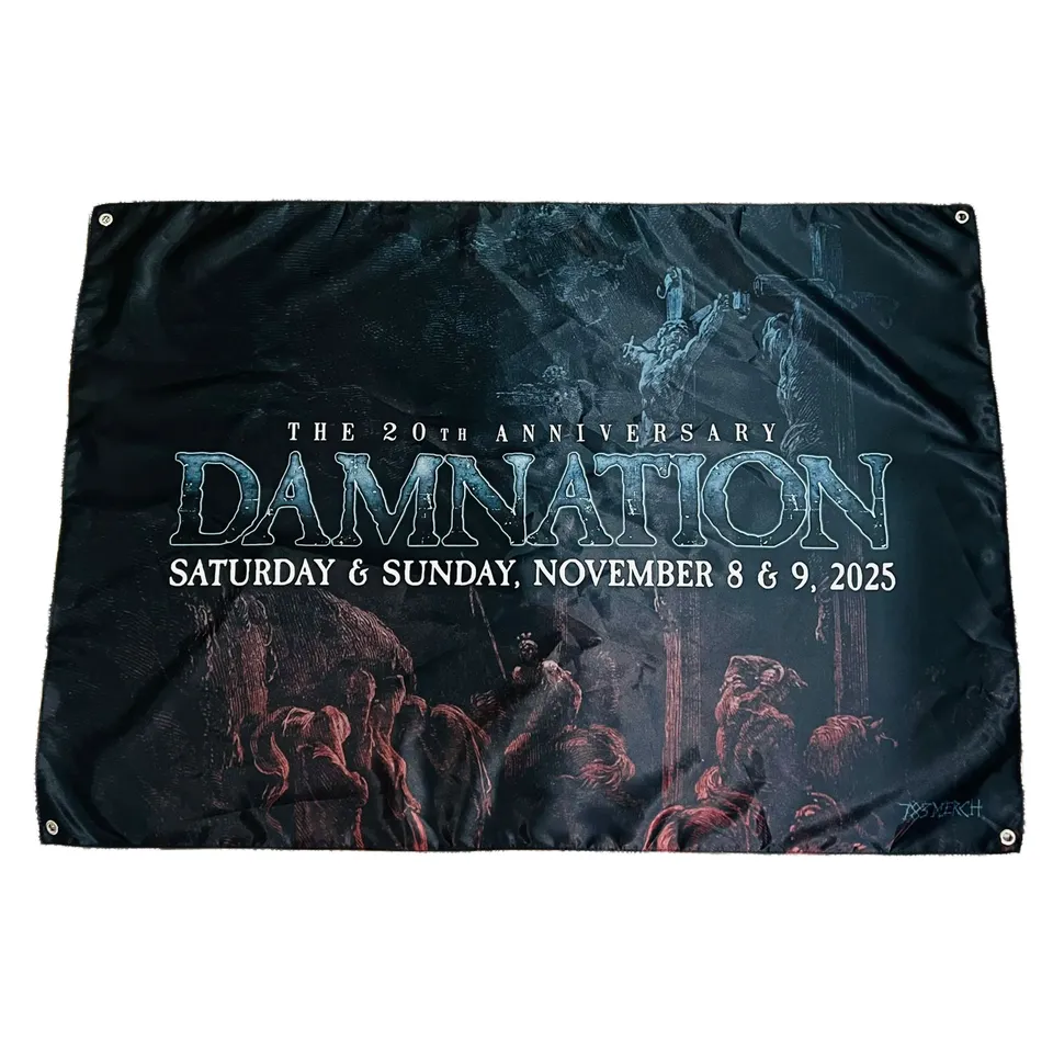damnation-festival-2025-drapeau-poster-textile-100x70-cm image 1