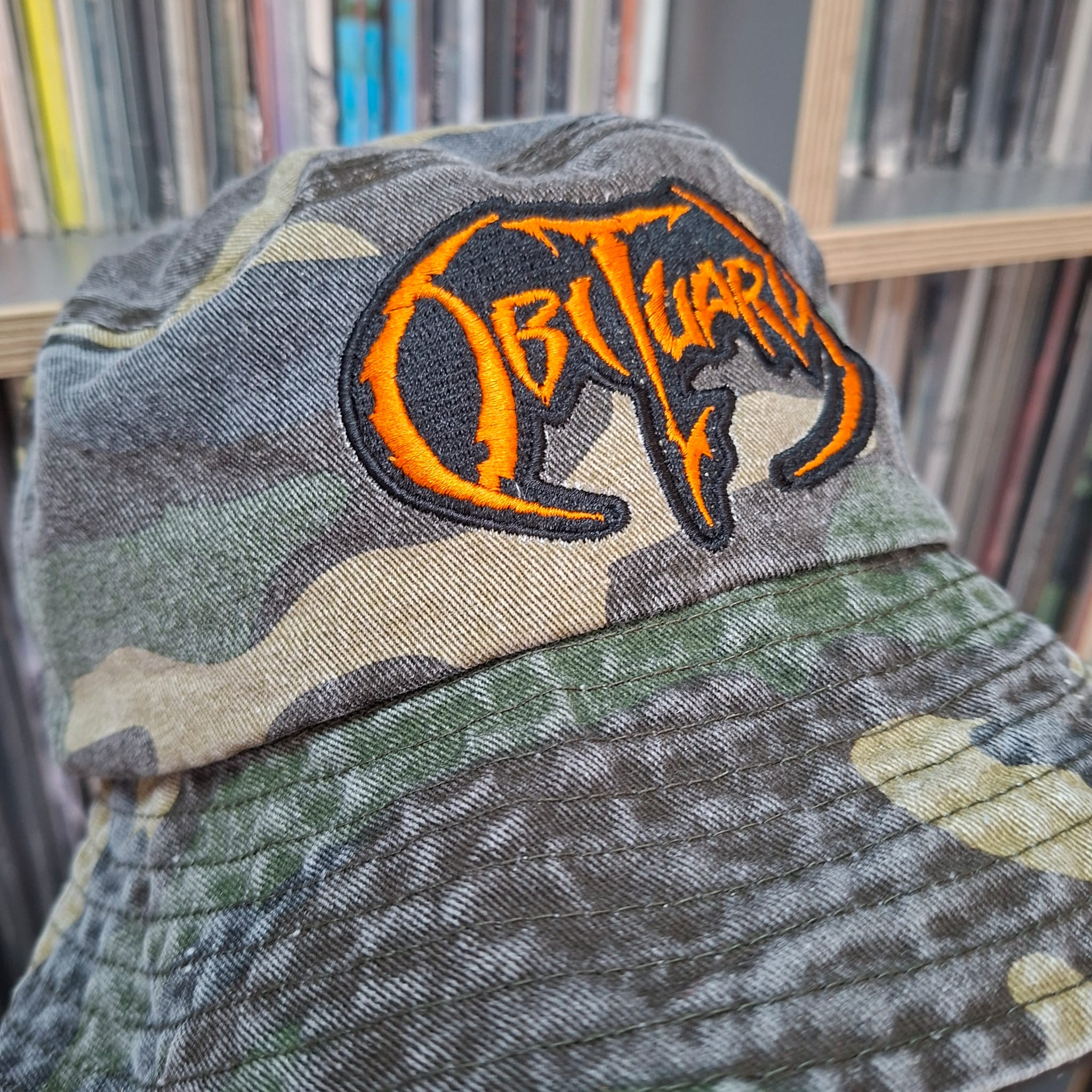 obituary-logo-bob-bucket-hat-camo-vert-taille-unique image 4