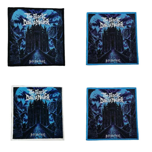 the-black-dahlia-murder-nocturnal-patch-tiss-bordure-noire image 1