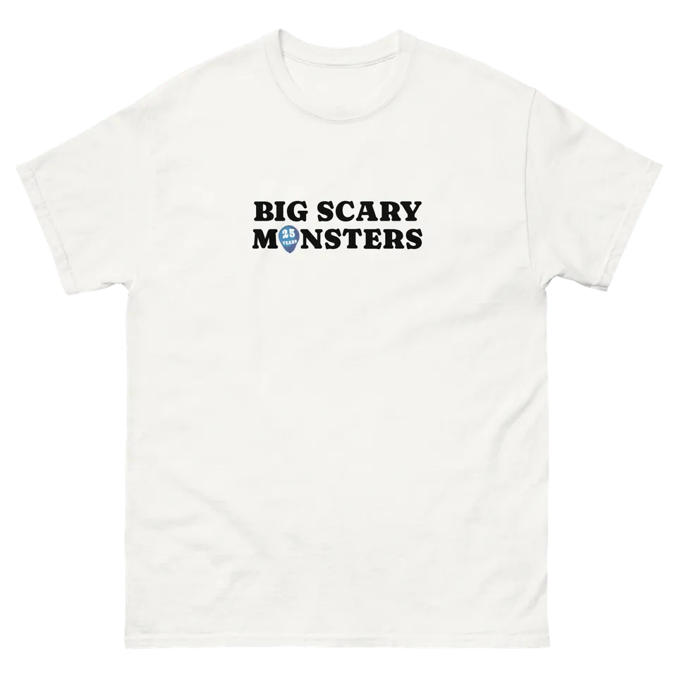 big-scary-monsters-25th-birthday-t-shirt-noir-coton image 1
