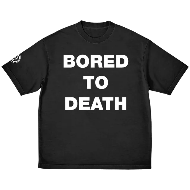 blink-182-bored-to-death-tee-shirt-noir-coton image 1