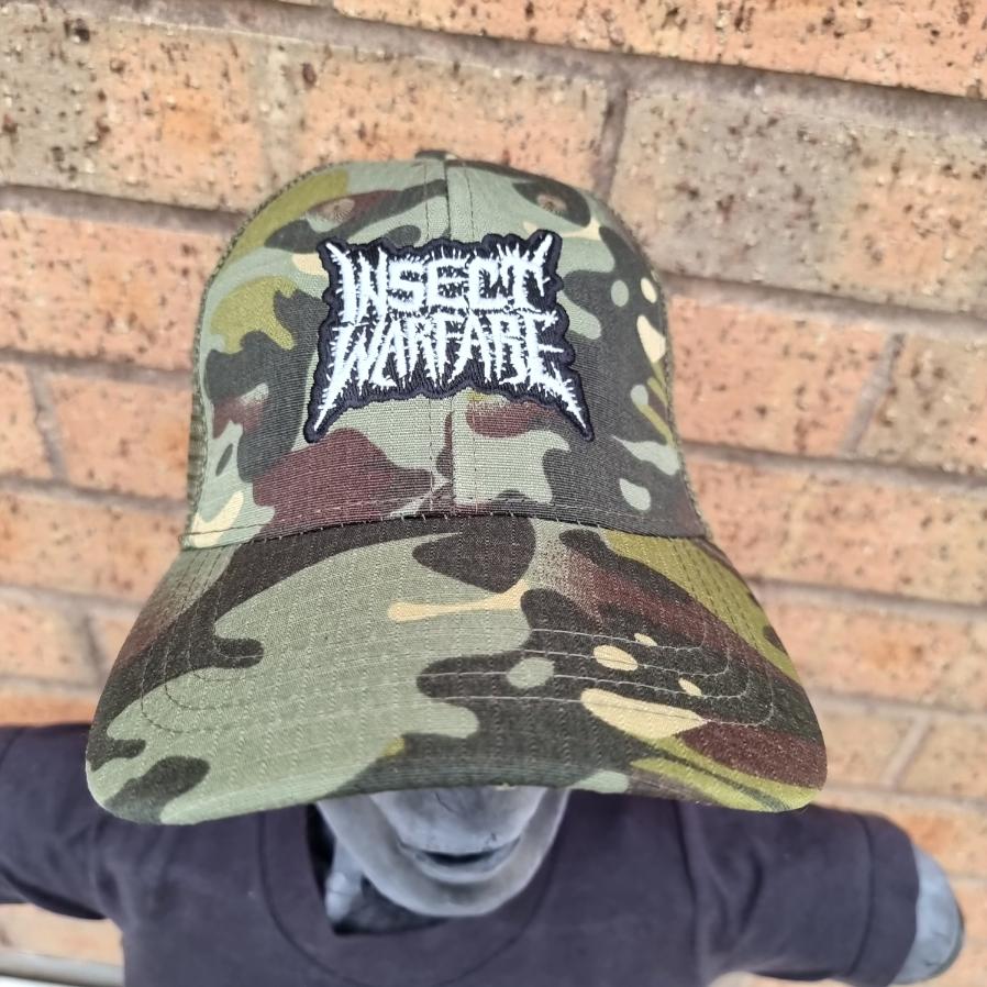 insect-warfare-logo-casquette-trucker-camo-phosphorescente image 2