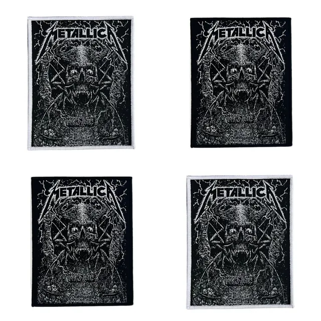 metallica-damaged-justice-tour-89-patch-tiss-bordure-noire image 1