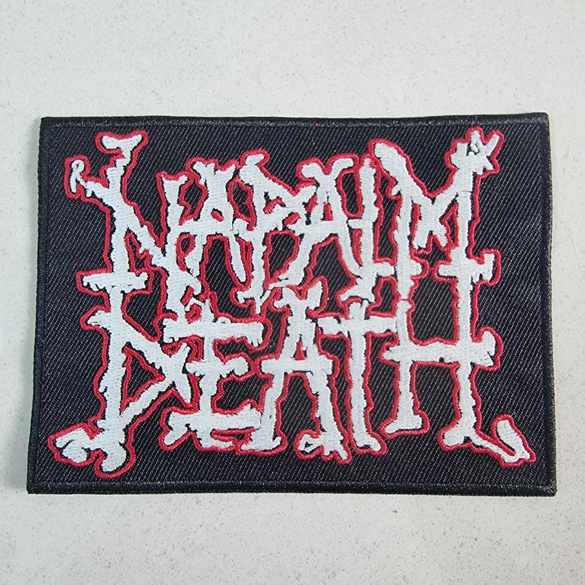 napalm-death-logo-patch-brod-phosphorescent image 2