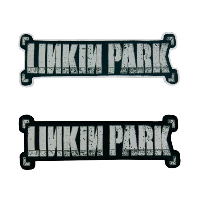 linkin-park-logo-patch-tiss-oversize-bord-noir-30-cm image 1