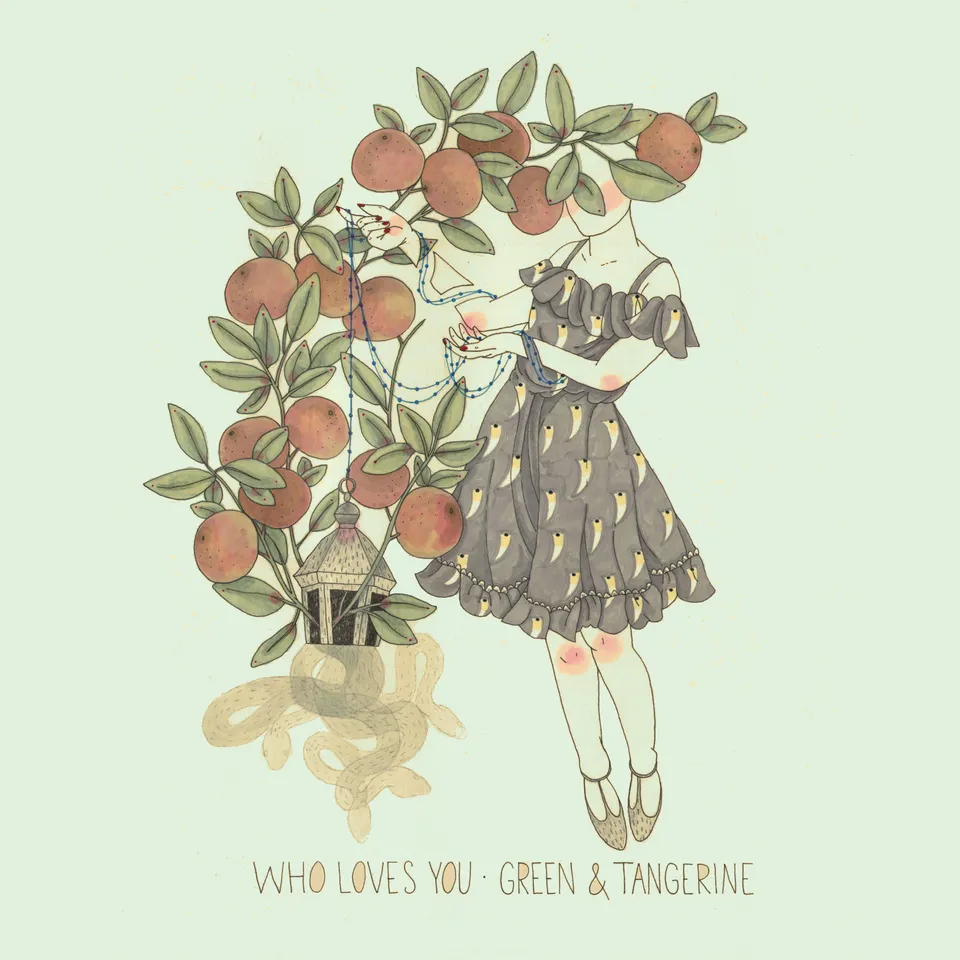 who-loves-you-green-tangerine-vinyle-12-noir-emo image 1