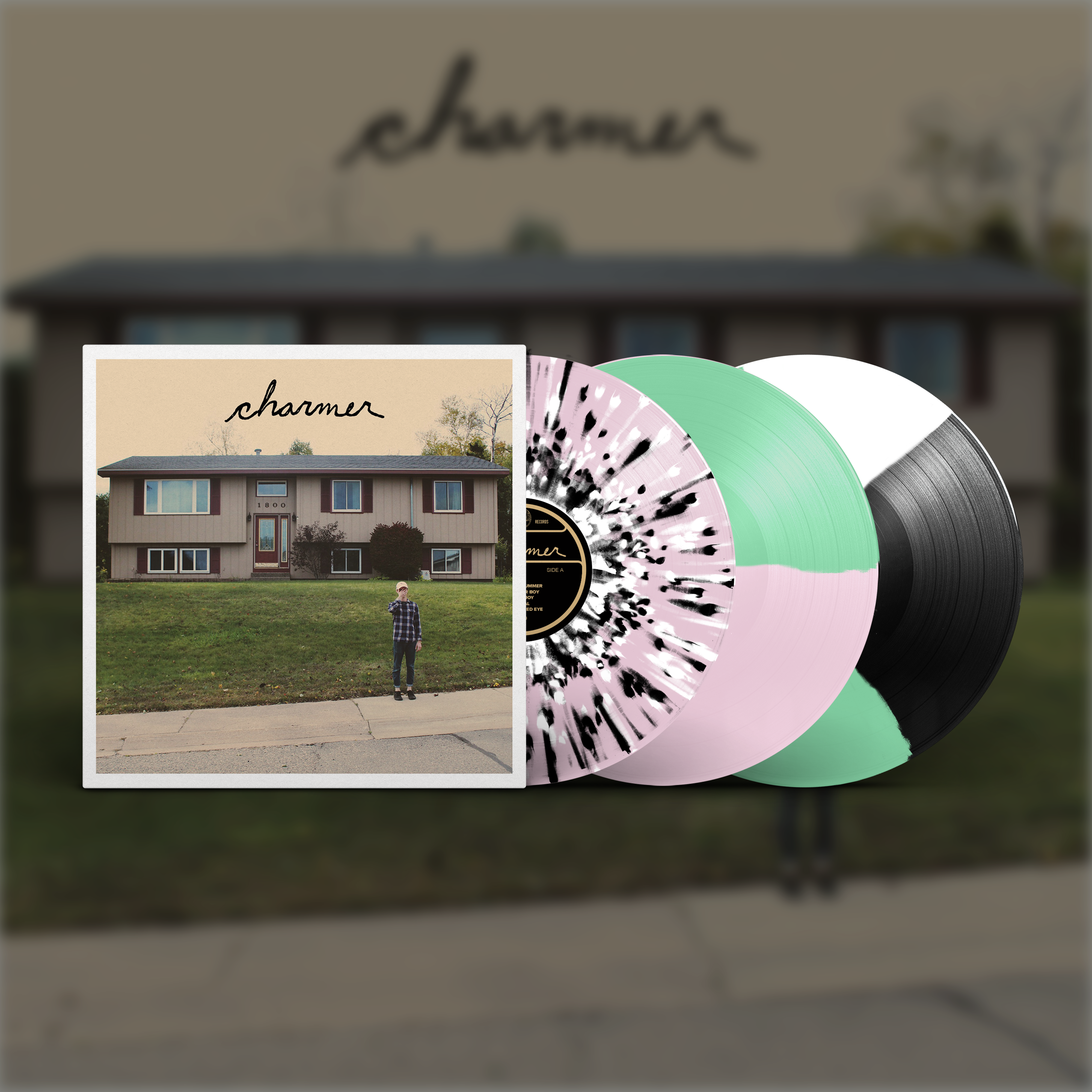 charmer-charmer-vinyle-12-rose-splatter-emo image 2