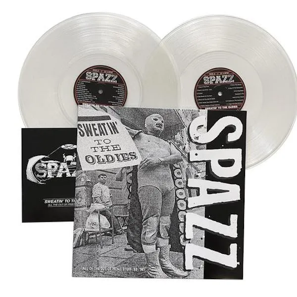 spazz-sweatin-to-the-oldies-vinyle-2lp-transparent image 1