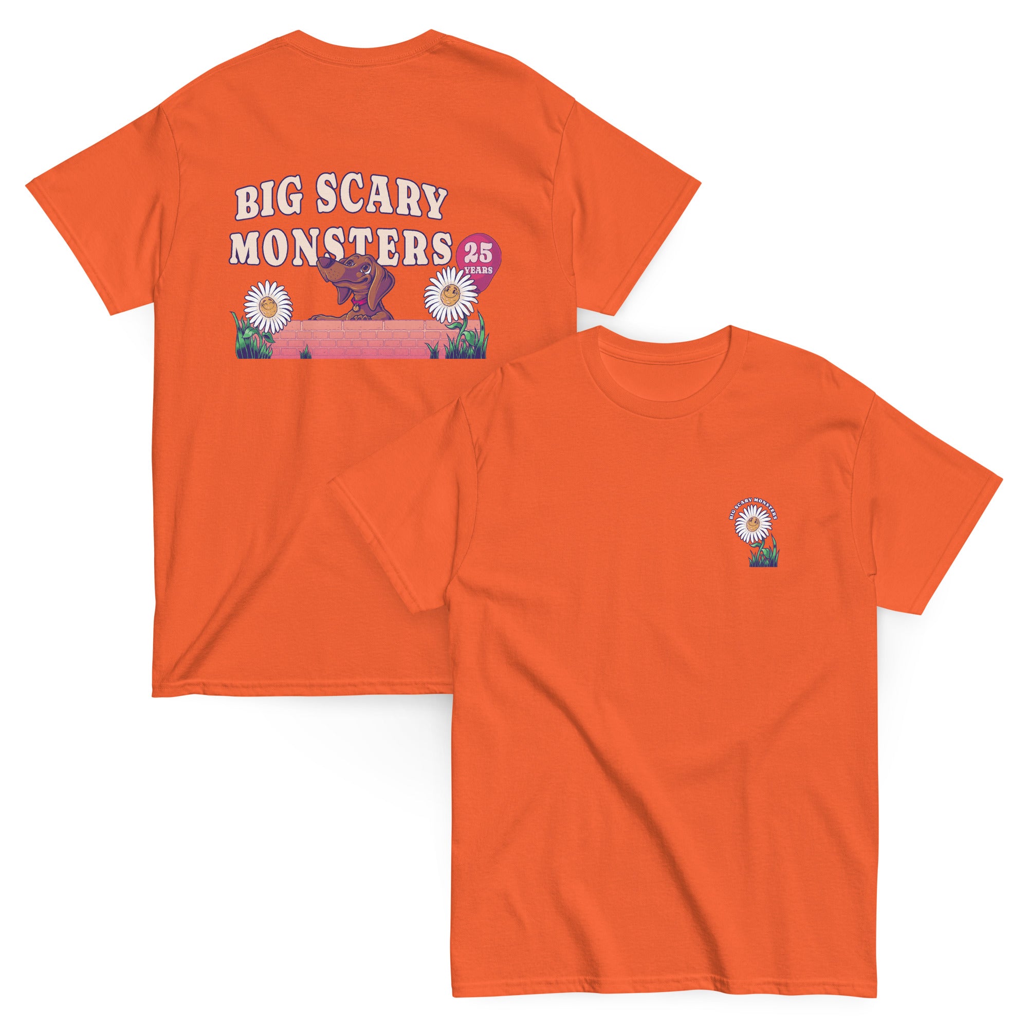 big-scary-monsters-daisy-t-shirt-coton-blanc image 7
