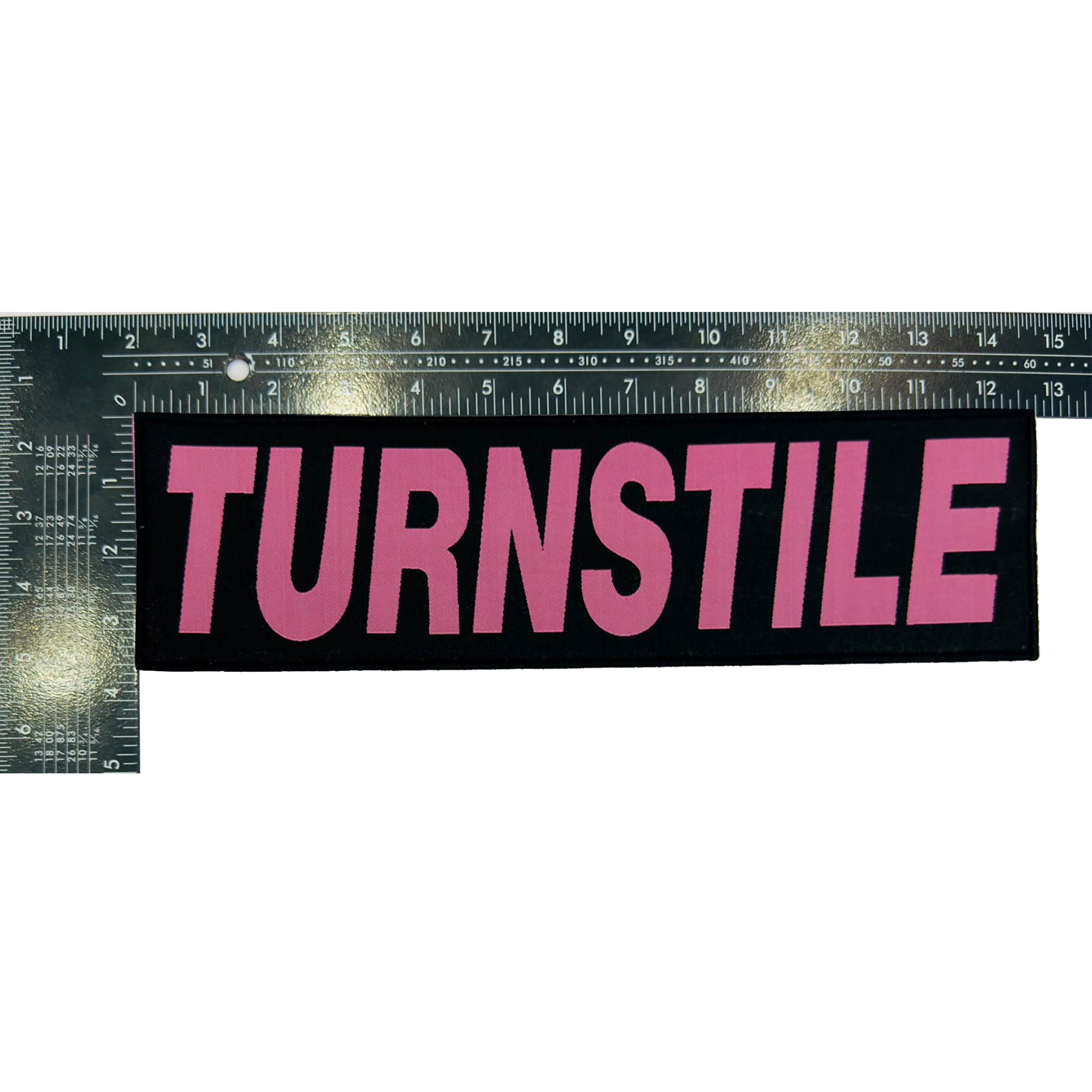 turnstile-logo-patch-tiss-xxl-dos-bordure-noire image 3