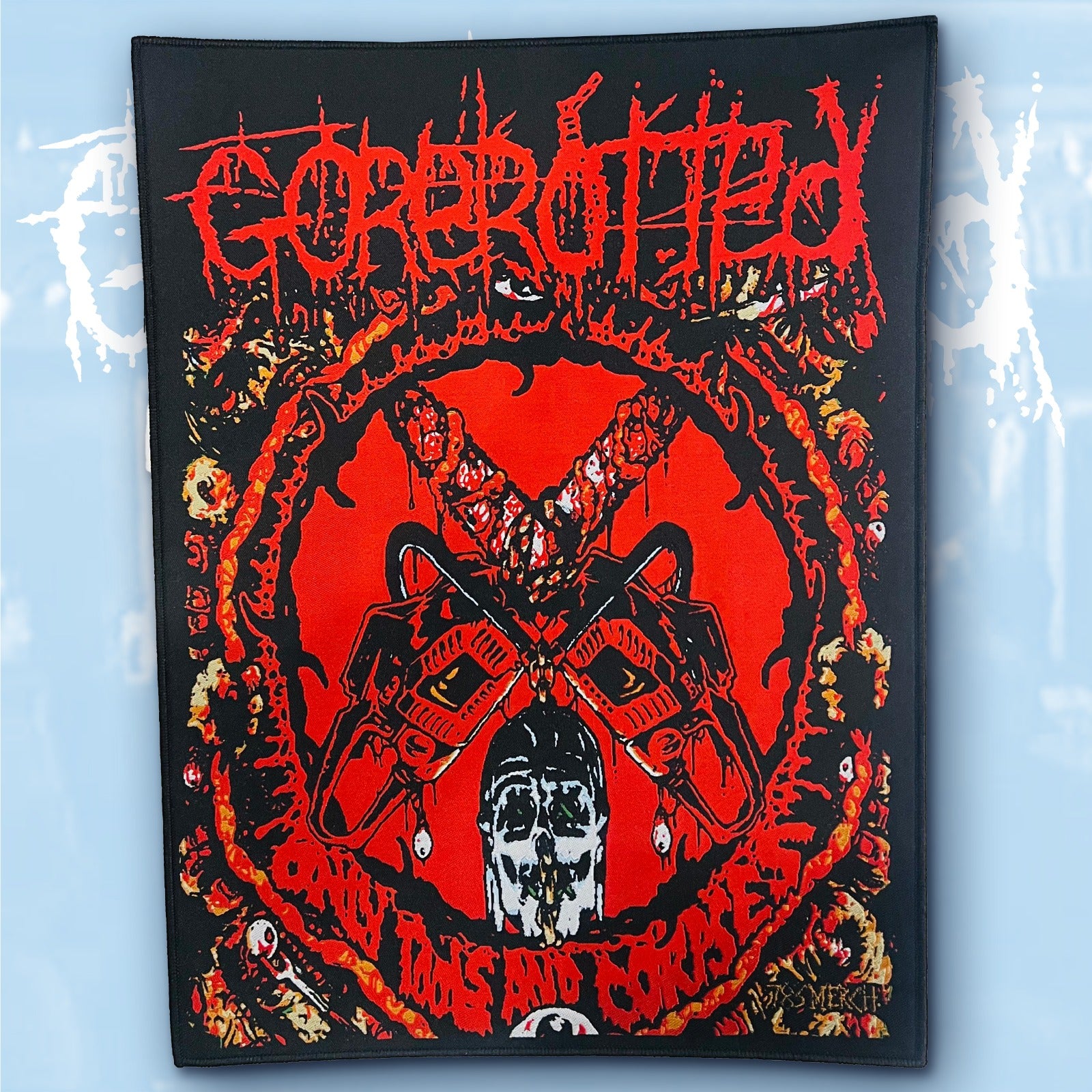 783punx-gorerotted-only-tools-and-corpses-backpatch-cusson-bordure-noire image 2