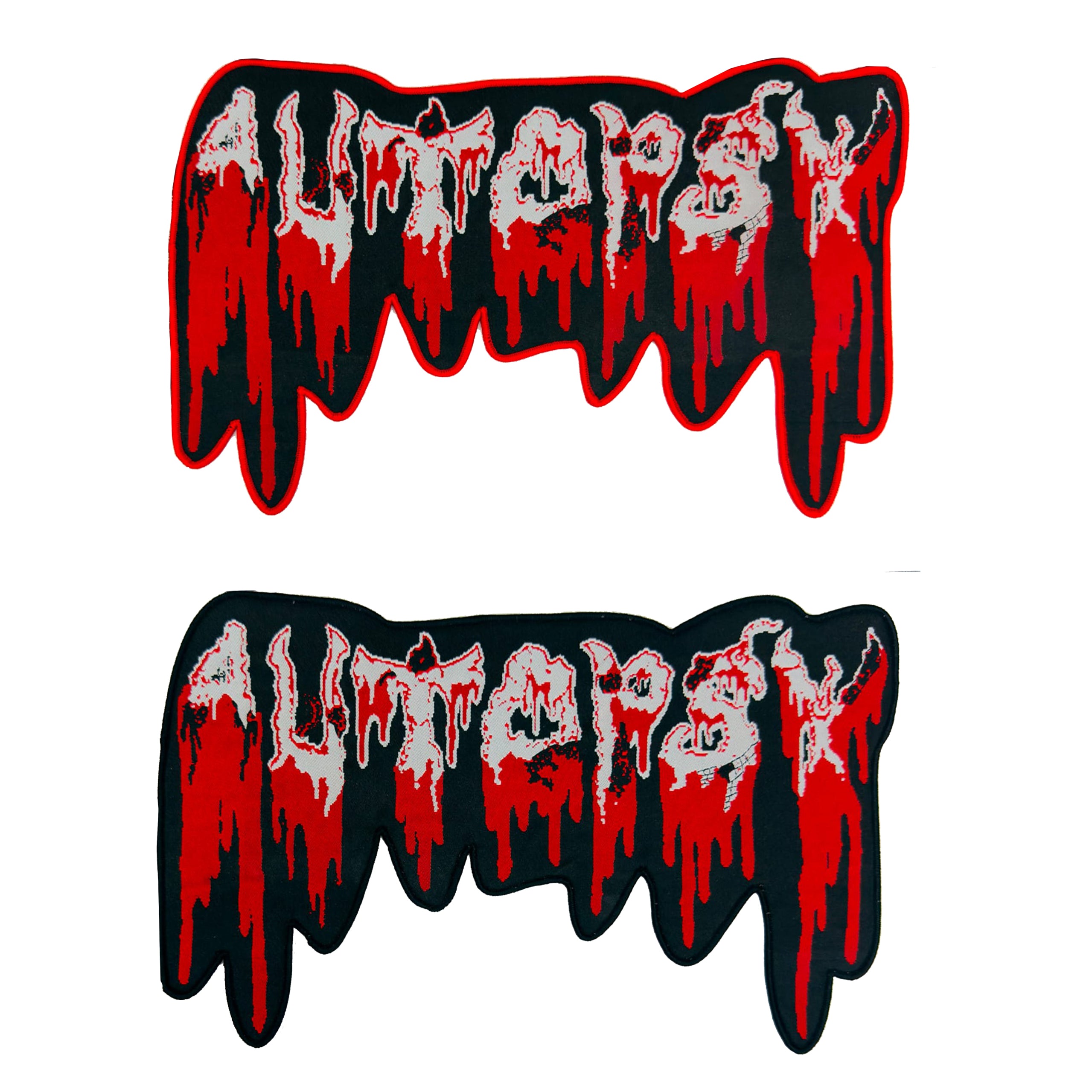 783punx-oversized-patch-autopsy-logo-tiss-bordure-noire image 1