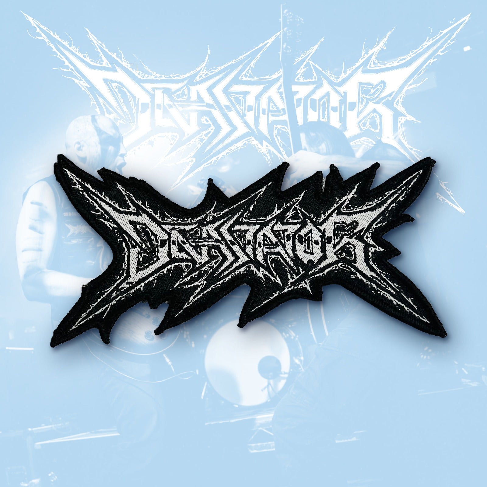 devastator-logo-patch-tiss-bordure-noire image 2