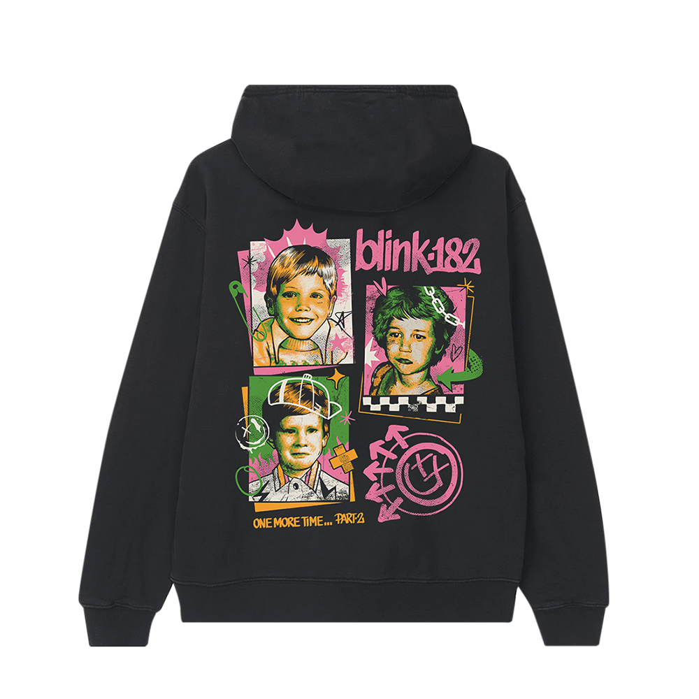 blink-182-one-more-time-part-2-hoodie-noir-taille-m image 2