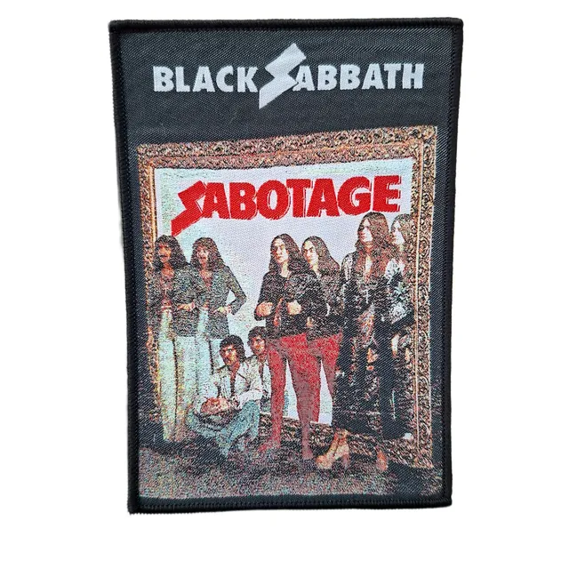 black-sabbath-sabotage-patch-tiss-heavy-metal image 1